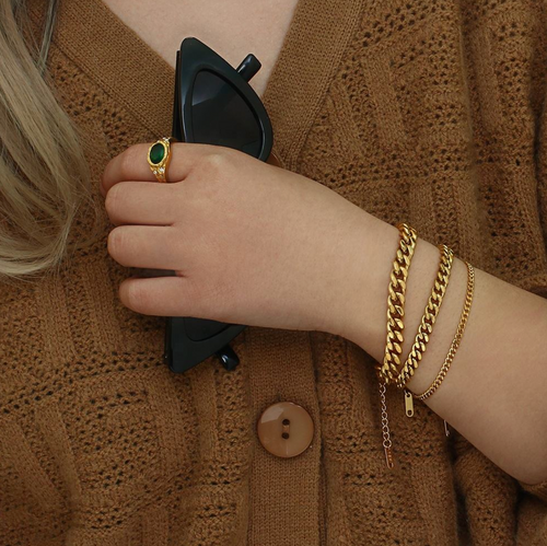 18K Gold-Plated Tarnish Jewelry