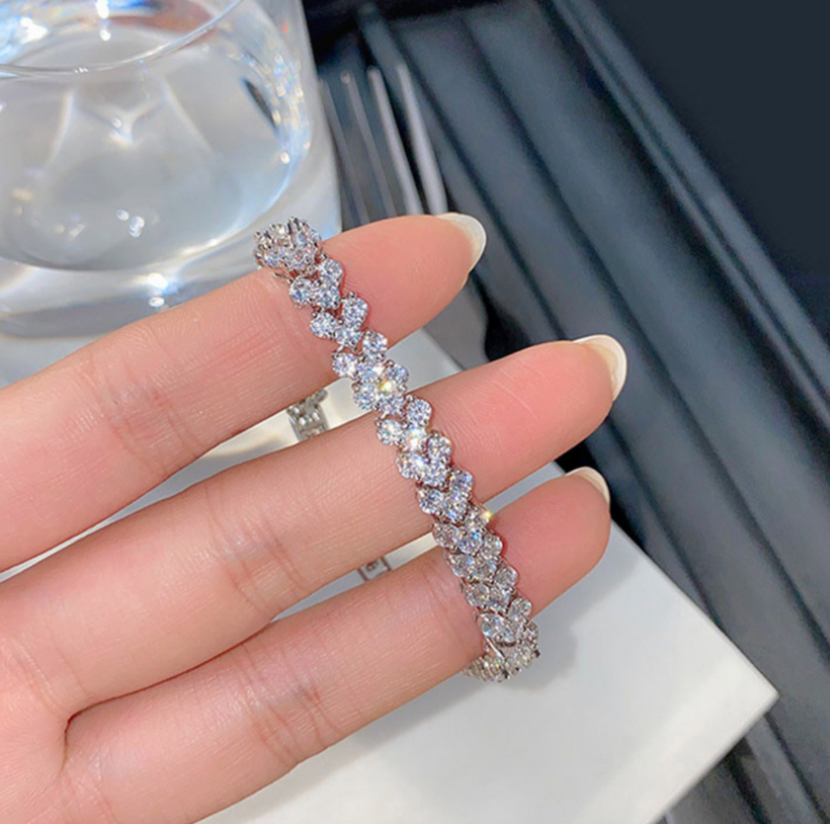 Luxury Roman Crystal Bracelet