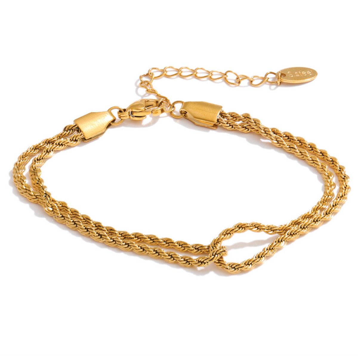 Woven Stainless Steel Bracelet