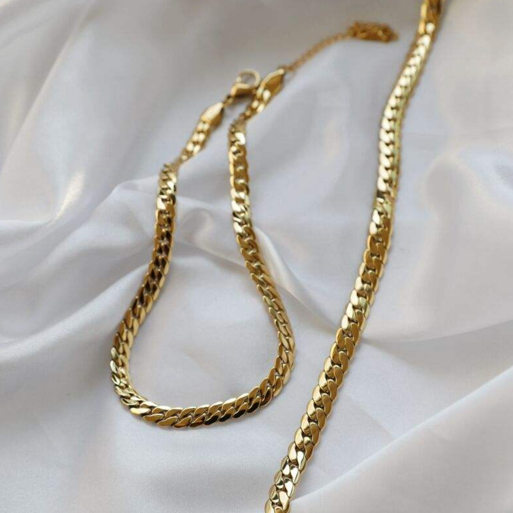 Elegant Snake Chain Choker Necklace